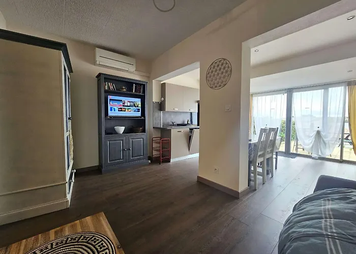Apartamento T2 Rénové Avec Jardin Et Parking à - Fr-1-553-310 Balaruc-les-Bains